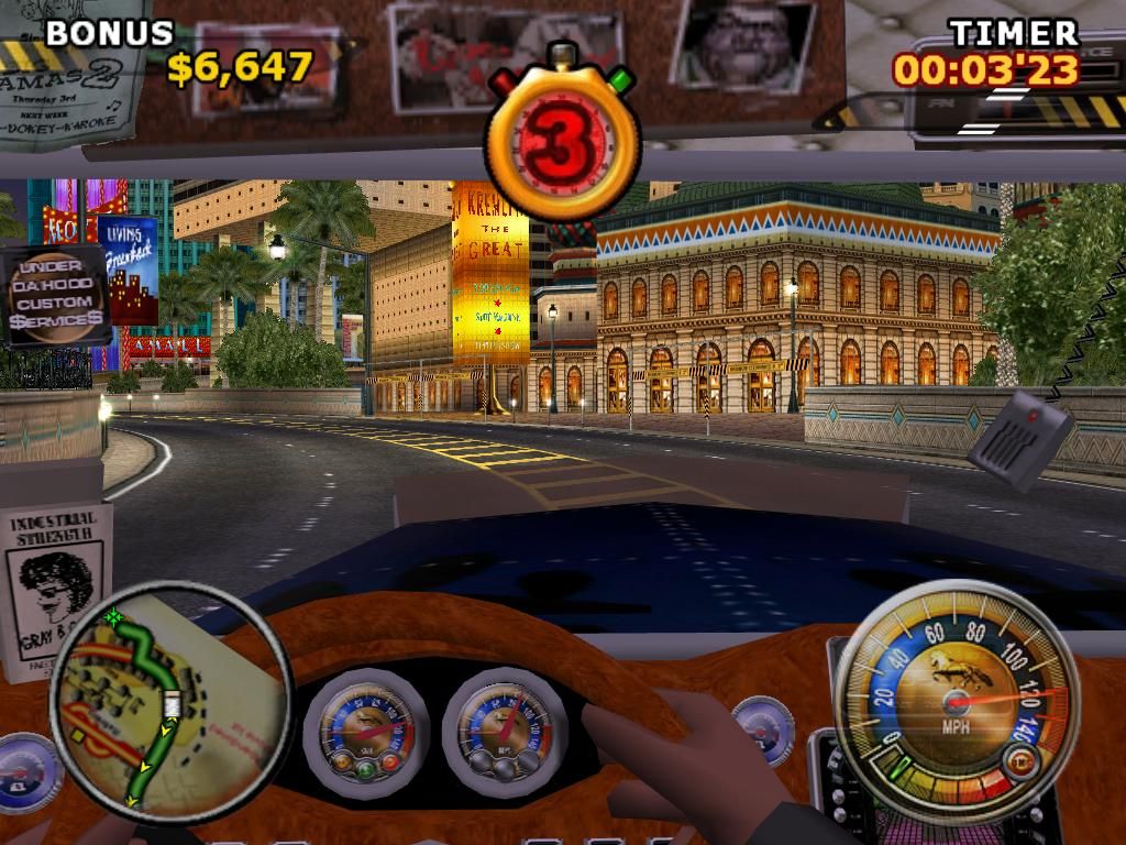 Big Mutha Truckers 2 screenshot 3 for Playstation 2
